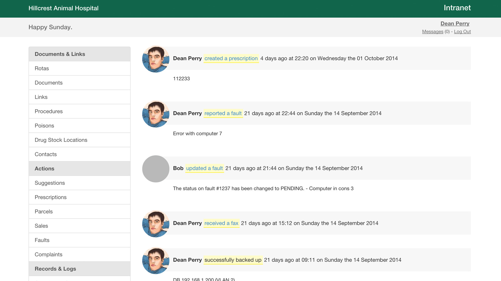 Hillcrest Intranet